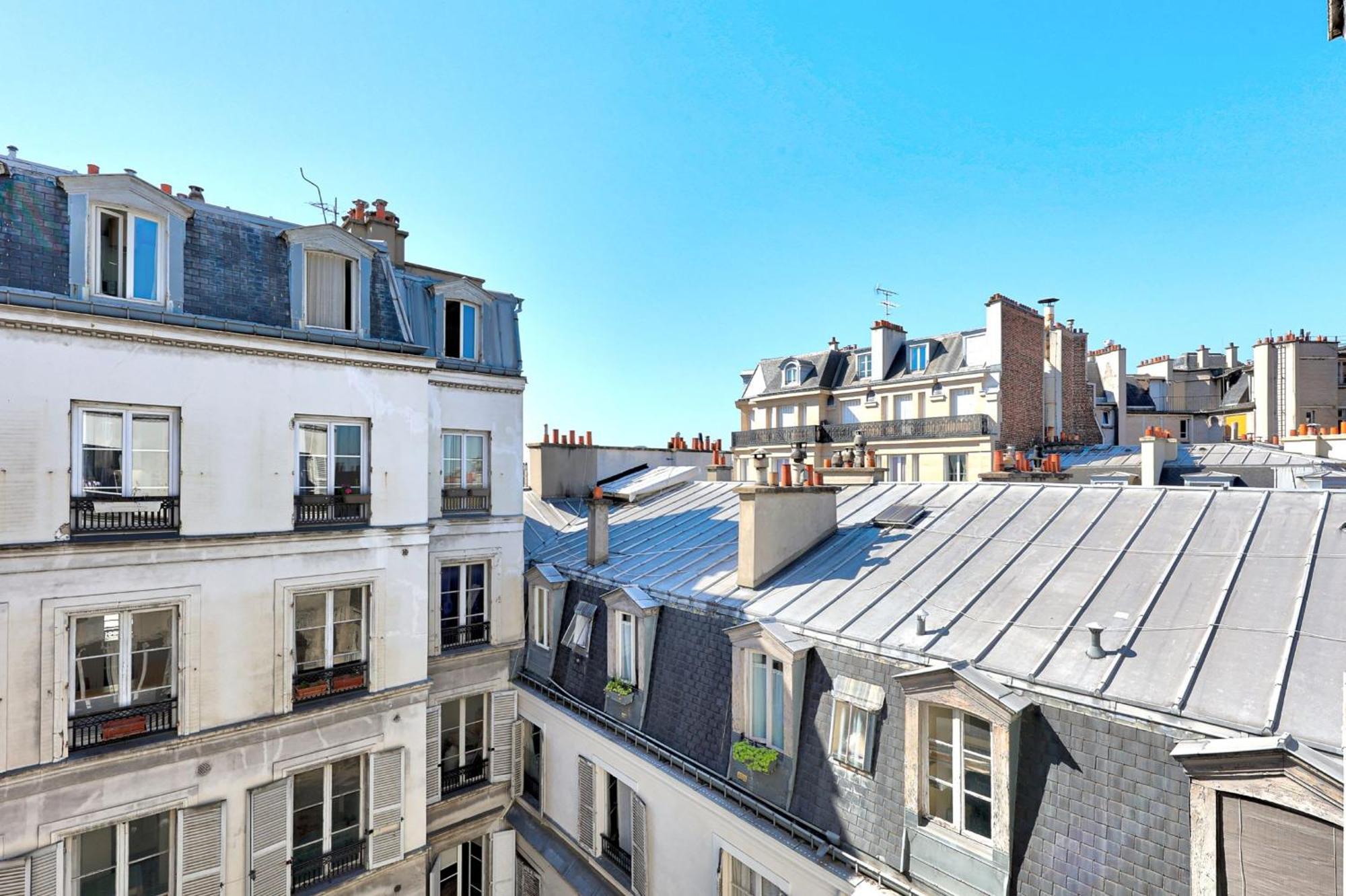 Ferienwohnung Marais - 1Br Paris Exterior foto
