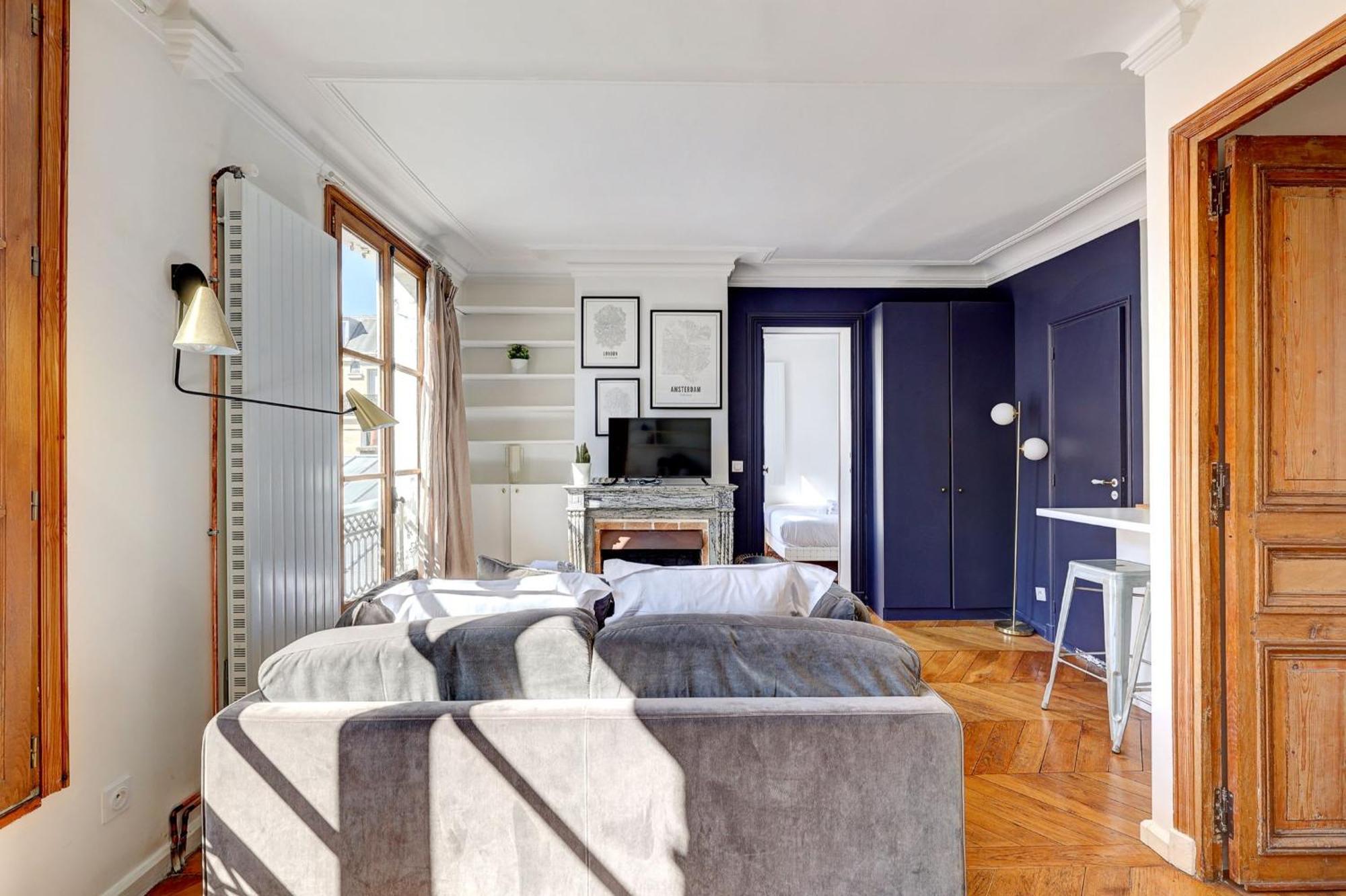 Ferienwohnung Marais - 1Br Paris Exterior foto